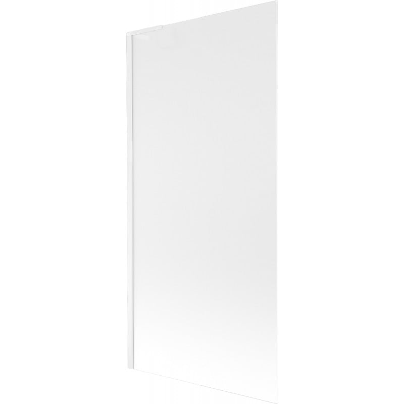 Mexen Next L paravan de cadă cu 1 ușă 90 x 150 cm, mat, alb - 895-090-000-03-30-20