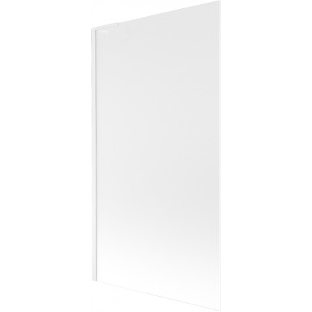 Paravan de cadă Mexen Next L cu 1 panou, 100 x 150 cm, sablat, alb - 895-100-000-03-30-20