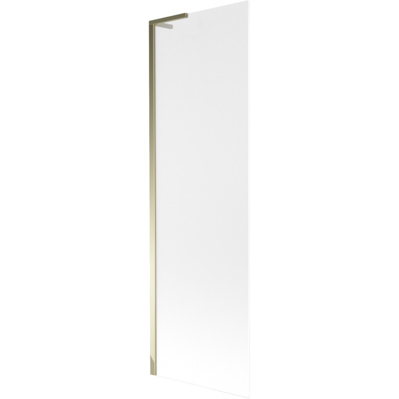 Paravan pentru cadă Mexen Next L cu 1 ușă 60 x 150 cm, înghețat, auriu - 895-060-000-03-30-50