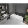 Mexen Next L paravan de cadă 1-canat 80 x 150 cm, mat, auriu - 895-080-000-03-30-50