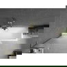 Mexen Next L paravan de cadă 1-canat 80 x 150 cm, mat, auriu - 895-080-000-03-30-50