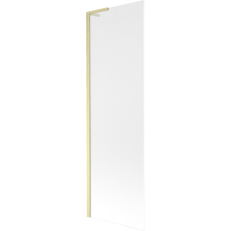 Mexen Next L fürdőkádparaván 1-szárnyú 60 x 150 cm, fagyott, arany/bronz - 895-060-000-03-30-55