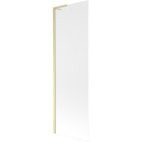 Mexen Next L fürdőkádparaván 1-szárnyú 60 x 150 cm, fagyott, arany/bronz - 895-060-000-03-30-55