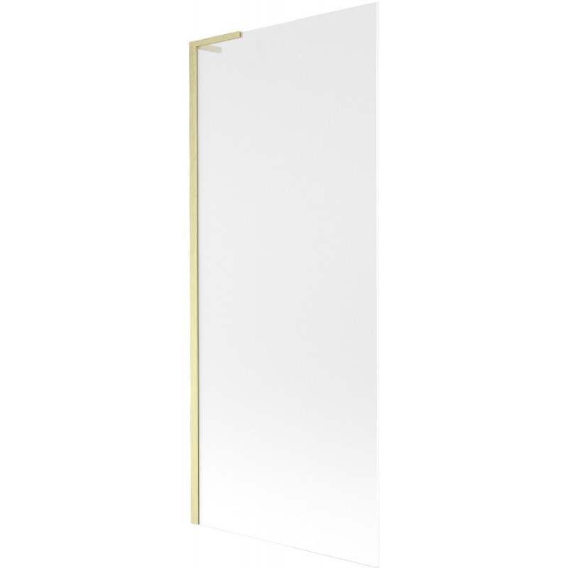 Paravan cadă Mexen Next L cu 1 canat, 80 x 150 cm, mat, auriu periat - 895-080-000-03-30-55