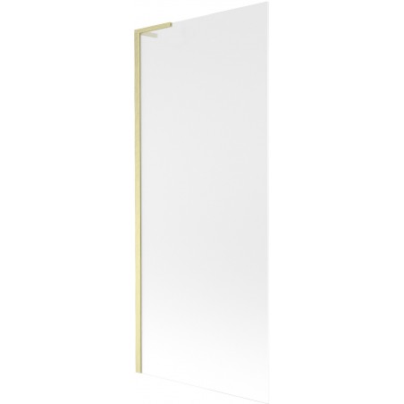 Paravan cadă Mexen Next L cu 1 canat, 80 x 150 cm, mat, auriu periat - 895-080-000-03-30-55