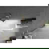 Mexen Next L paravan cadă 1-batant 90 x 150 cm, înghețat, auriu periat - 895-090-000-03-30-55