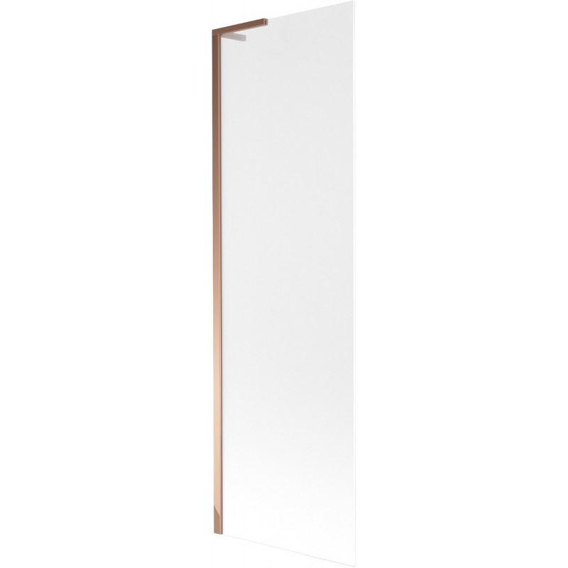 Mexen Next L fürdőkád paraván 1-szárnyú 60 x 150 cm, zúzmarás, rózsaarany - 895-060-000-03-30-60