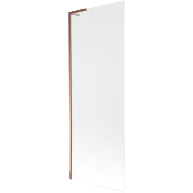 Mexen Next L paravan cadă 1-panou 70 x 150 cm, înghețat, aur roz - 895-070-000-03-30-60