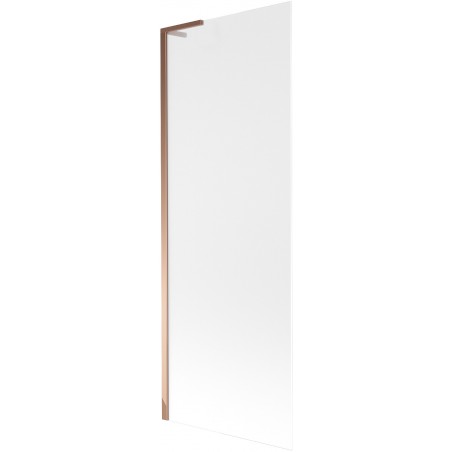 Mexen Next L paravan cadă 1-panou 70 x 150 cm, înghețat, aur roz - 895-070-000-03-30-60