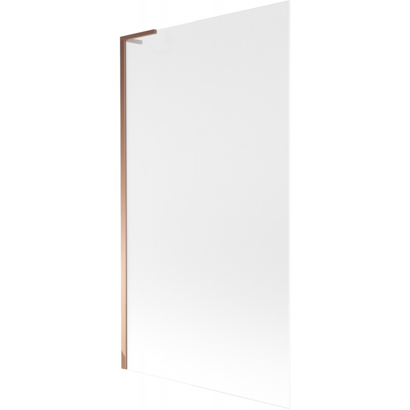 Mexen Next L paravan de cadă 1-canat 100 x 150 cm, înghețat, aur roz - 895-100-000-03-30-60