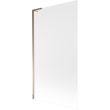 Mexen Next L paravan de cadă 1-canat 100 x 150 cm, înghețat, aur roz - 895-100-000-03-30-60