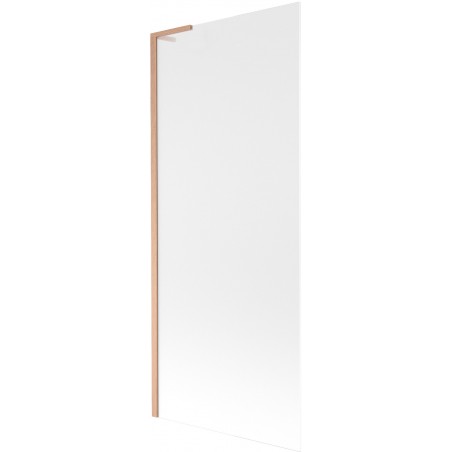 Mexen Next L paravan cadă 1-panou 80 x 150 cm, satin, cupru periat - 895-080-000-03-30-65