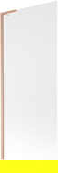 Mexen Next L paravan cadă 1-panou 80 x 150 cm, satin, cupru periat - 895-080-000-03-30-65