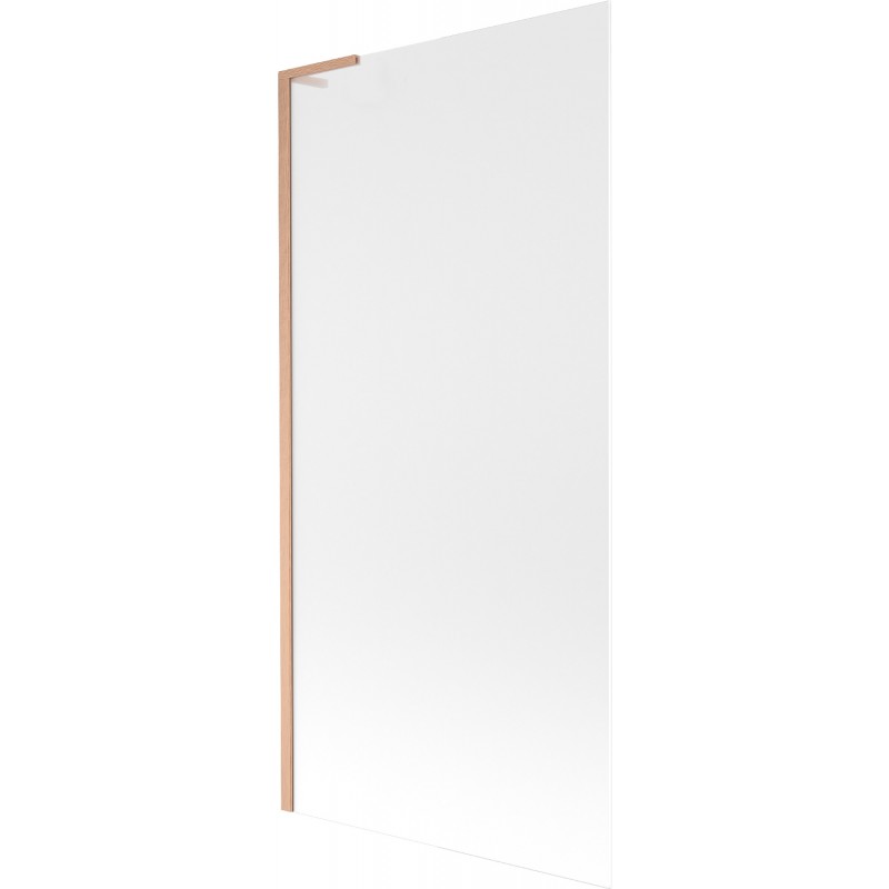 Mexen Next L paravan de baie 1-panou 90 x 150 cm, înghețat, cupru periat - 895-090-000-03-30-65