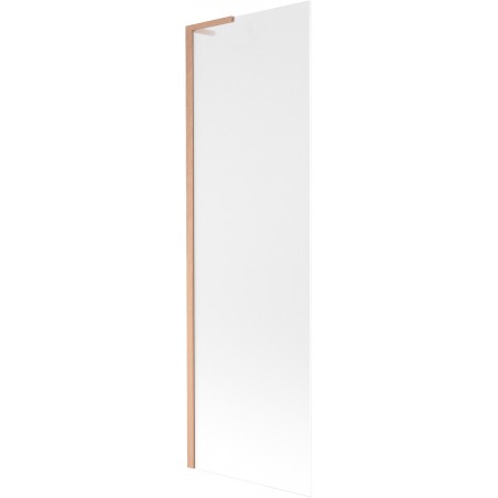 Paravan cadă Mexen Next L 1-batant 60 x 150 cm, înghețat, cupru periat - 895-060-000-03-30-65