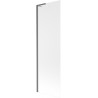 Mexen Next L paravan de cadă 1-canat 60 x 150 cm, înghețat, gri armă periat - 895-060-000-03-30-66