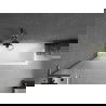 Mexen Next L kádparaván 1-szárnyú 70 x 150 cm, deres, polírozott gun gray - 895-070-000-03-30-66