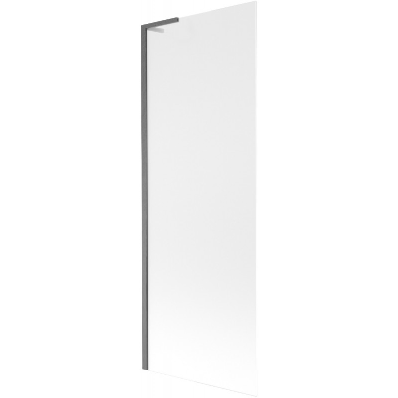 Mexen Next L kádparaván 1-szárnyú 70 x 150 cm, deres, polírozott gun gray - 895-070-000-03-30-66