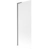 Mexen Next L kádparaván 1-szárnyú 70 x 150 cm, deres, polírozott gun gray - 895-070-000-03-30-66