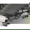 Paravan cadă Mexen Next L 1-panou 100 x 150 cm, înghețat, gri oțel periat - 895-100-000-03-30-66