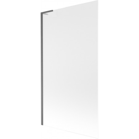 Paravan cadă Mexen Next L 1-panou 100 x 150 cm, înghețat, gri oțel periat - 895-100-000-03-30-66