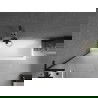 Paravan cadă Mexen Next L, 1 panou, 60 x 150 cm, înghețat, negru - 895-060-000-03-30-70