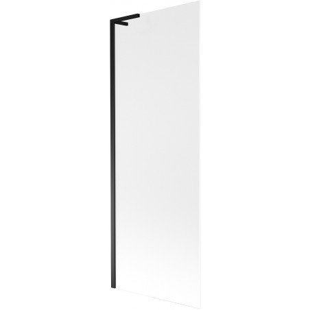Mexen Next L paravan cadă 1-canată 70 x 150 cm, înghețat, negru - 895-070-000-03-30-70