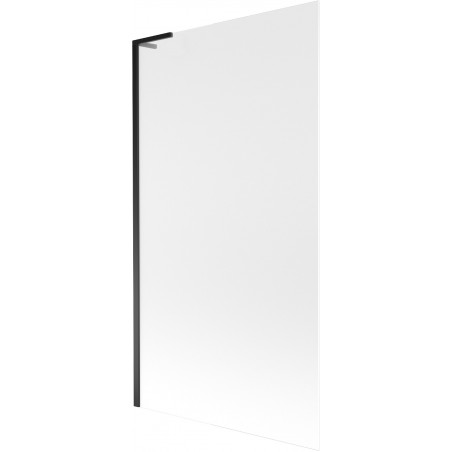 Mexen Next L paravan de baie cu o singură aripă 100 x 150 cm, înghețat, negru - 895-100-000-03-30-70