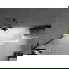 Mexen Next L paravan pentru cadă 1-canatat 90 x 150 cm, mat, negru - 895-090-000-03-30-70