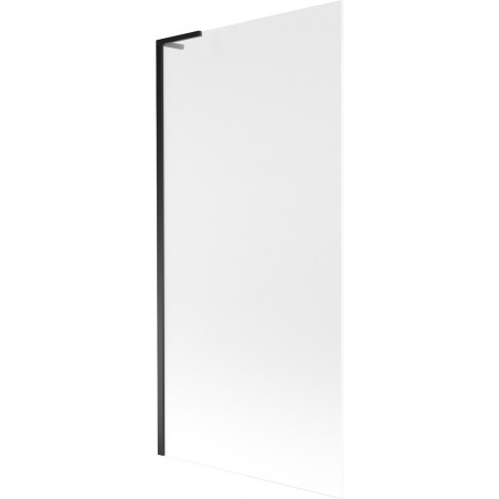 Mexen Next L paravan pentru cadă 1-canatat 90 x 150 cm, mat, negru - 895-090-000-03-30-70