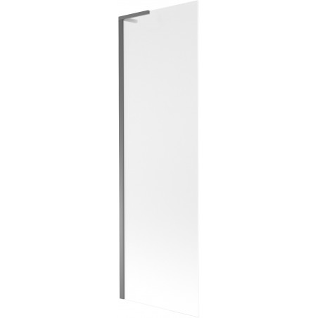 Mexen Next L paravan cadă cu 1 panou 60 x 150 cm, mat, gun metal - 895-060-000-03-30-95
