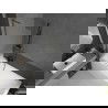Paravan cadă Mexen Next L cu 1 panou 70 x 150 cm, mat, gun metal - 895-070-000-03-30-95