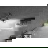 Paravan cadă Mexen Next L, 1 canat, 80 x 150 cm, mat, gun metal - 895-080-000-03-30-95