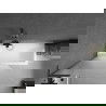 Mexen Next L panou de duș cadă 1-panou 100 x 150 cm, înghețat, metal pistol - 895-100-000-03-30-95