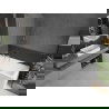 Mexen Next L paravan de cadă cu 1 canat 60 x 150 cm, înghețat, nichel periat - 895-060-000-03-30-97
