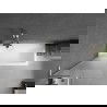 Mexen Next L paravan de cadă cu 1 canat 60 x 150 cm, înghețat, nichel periat - 895-060-000-03-30-97