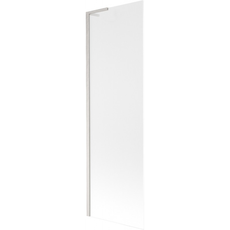 Mexen Next L fürdőkád paraván, 1-szárnyú, 60 x 150 cm, matt, csiszolt nikkel - 895-060-000-03-30-97