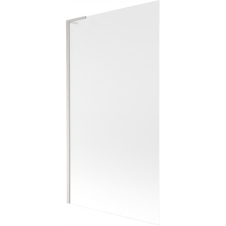 Mexen Next L fürdőkádparaván, 1-szárnyú, 100 x 150 cm, fagyott, szálcsiszolt nikkel - 895-100-000-03-30-97