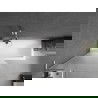 Mexen Next L paravan cadă 1-canată 90 x 150 cm, mat, nichel periat - 895-090-000-03-30-97