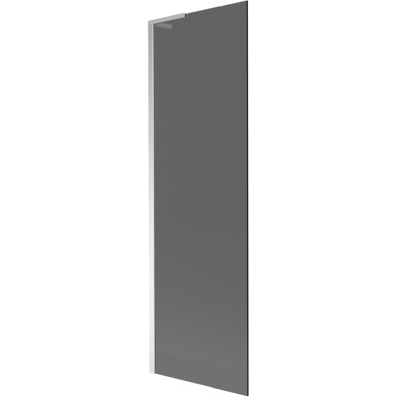 Mexen Next L bariera de baie cu 1 panou 60 x 150 cm, grafit, crom - 895-060-000-03-40-01
