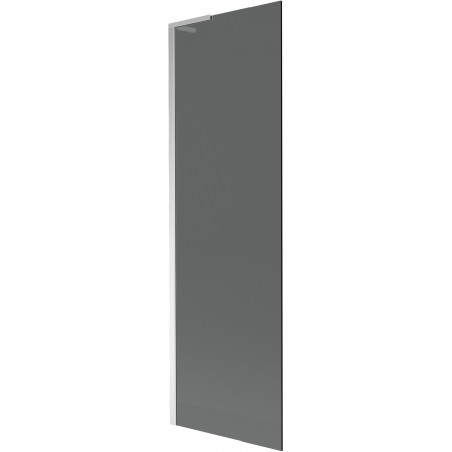 Mexen Next L kádparaván 1-szárnyas 60 x 150 cm, grafit, króm - 895-060-000-03-40-01