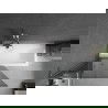 Mexen Next L perete de cadă 1-canat 90, x 150 cm, grafit, crom - 895-090-000-03-40-01