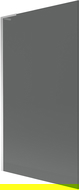 Mexen Next L paravan de baie 1-canat 100 x 150 cm, grafit, crom - 895-100-000-03-40-01