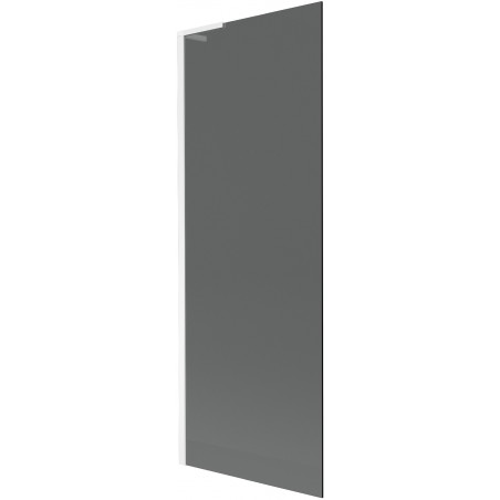 Mexen Next L paravan de cadă cu 1 panou 70 x 150 cm, grafit, alb - 895-070-000-03-40-20