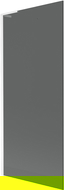 Mexen Next L paravan de baie cu 1 panou, 80 x 150 cm, grafit, alb - 895-080-000-03-40-20