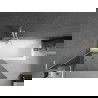 Mexen Next L panou cadă cu un singur segment 90 x 150 cm, grafit, alb - 895-090-000-03-40-20