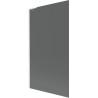 Mexen Next L paravan de baie cu 1 aripă 100 x 150 cm, grafit, alb - 895-100-000-03-40-20