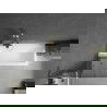 Mexen Next L paravan pentru cadă 1-canat 70 x 150 cm, grafit, auriu - 895-070-000-03-40-50