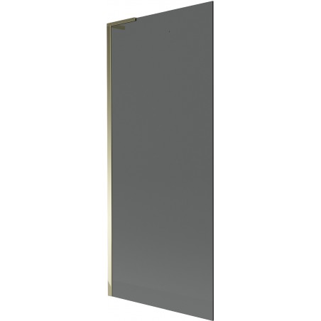 Mexen Next L paravan de cadă 1-batant 80 x 150 cm, grafit, auriu - 895-080-000-03-40-50