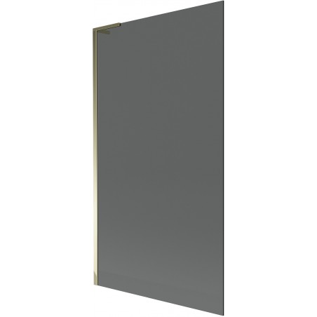 Mexen Next L paravan cadă, 1-bucată, 100 x 150 cm, grafit, auriu - 895-100-000-03-40-50